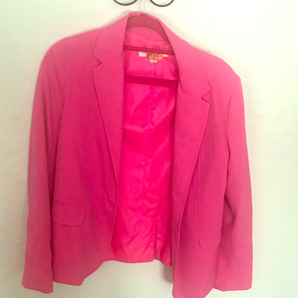 Hot pink blazer